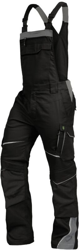 Thumbnail - Latzhose Flex-Line FLEXL25 Gr. 60 schwarz/grau - Leibwächter