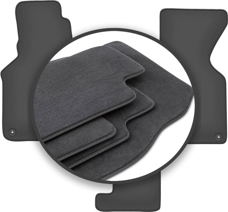 Premium-Fußmatten für: Volkswagen Transporter T4 Caravelle manuell (1993-2001)