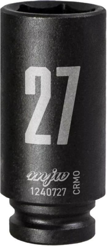 MJW Kraft-Stecknuss 1/2"" Sechskant lang 27 mm