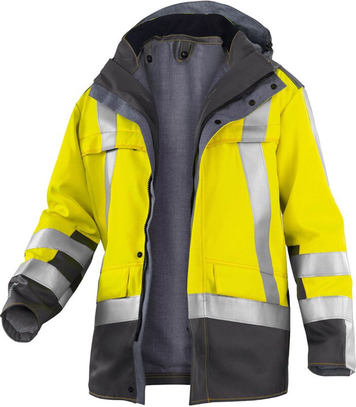 Kübler Parka safety 8 psa 3 warngelb/anthrazit Gr. s