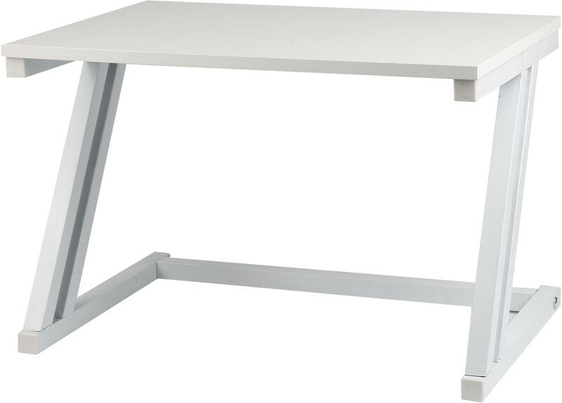 2-stufiges Haloyo Mikrowellen Ständer mit 4 Haken,57 x 38 x 38 cm,weiß