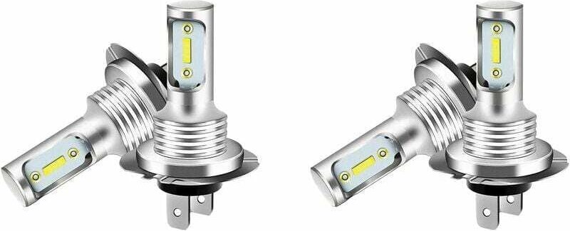 Kit fendinebbia 4 LED H7 6000 K Super White 110 W 8000 lm, kit lampadine per fari di guida Crossover