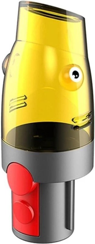 Ersatz-Luftsaugaufsatz für Dyson V7 V8 V10 V11 V15 Staubsauger, hilft beim Absaugen von Luft aus gelben Aufbewahrungsbeu...