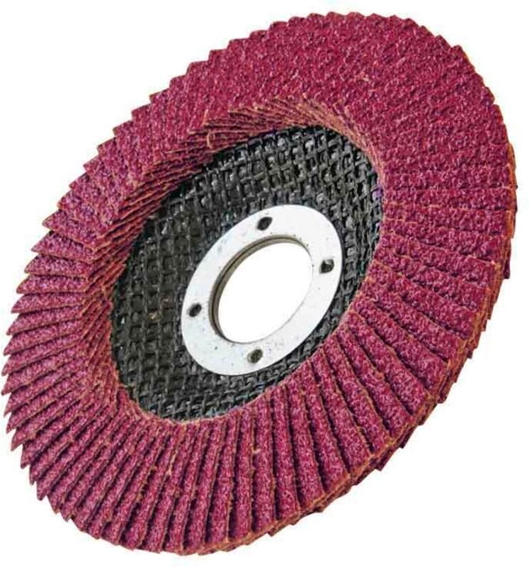 Mota - Radialschleifscheibe Radialfächerschleifer Fächerrost Aluminium 115mm Korn 40 df1040