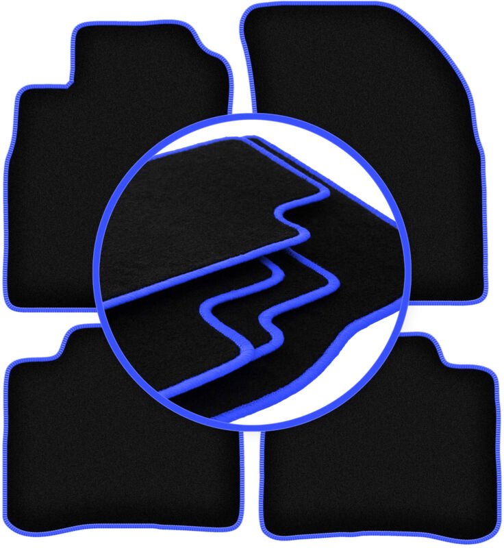 CARLUX-BLUE Autofußmatten für: Hyundai Sonata III Limousine (1999-2005)