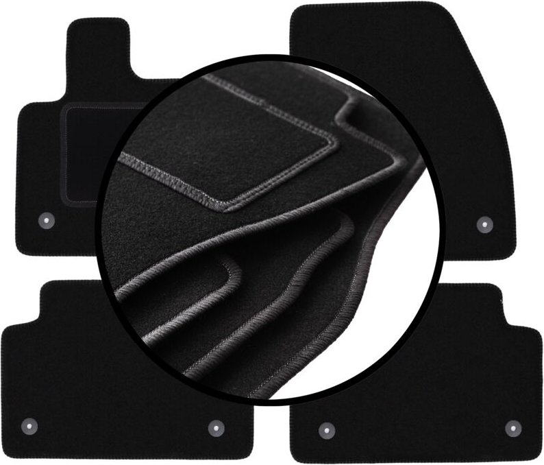 Komplettset Veloursmatten für: Range Rover Evoque II SUV (2019-)