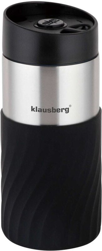 Thermobecher 300ml KLAUSBERG schwarz KB-7629