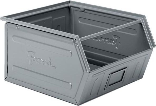 Stahlbehälter mm B=450 T=520 H=300 Gr.5P4 Grau Ral7000