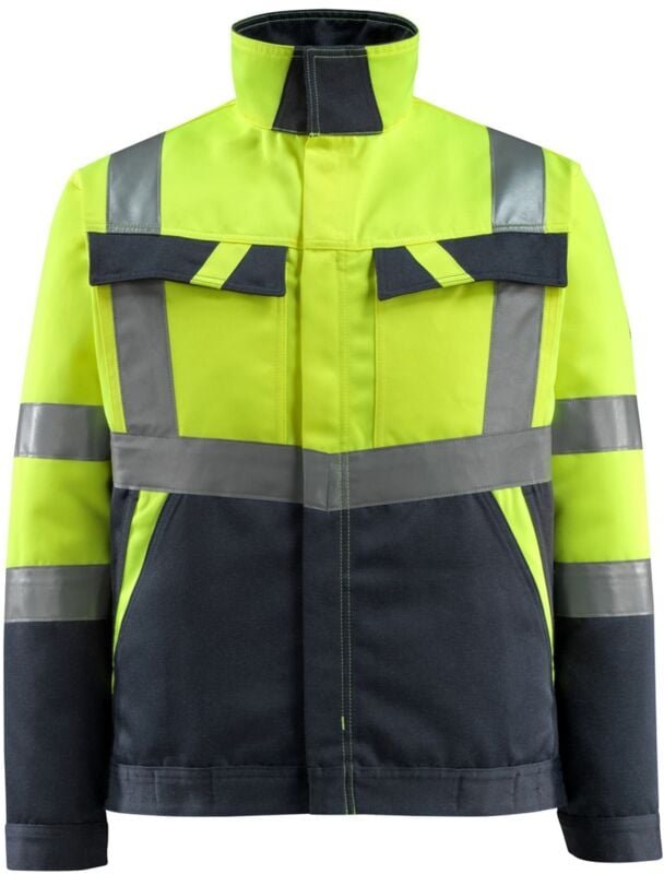 Mascot - Arbeitsbundjacke Forster 15909-948 Gr. 3XL hi-vis gelb/schwarzblau