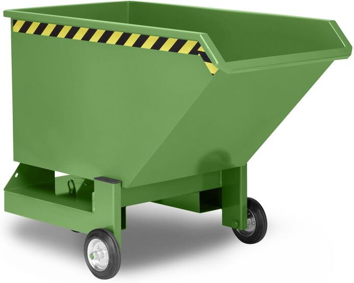 RR Industrietechnik Kastenwagen Typ RKW-100 1240x1660x1250mm 1000dm³ RAL 6011 Resedagrün