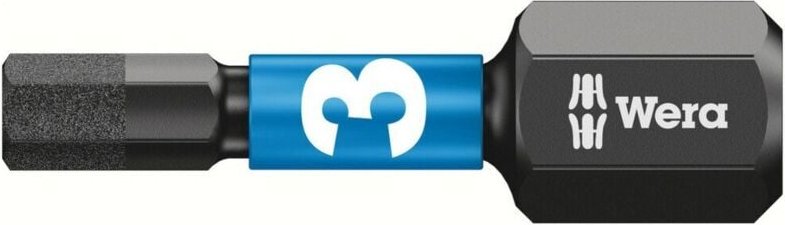 Wera 840/1 imp dc Impaktor Bits, 3 x 25 mm 10 Stk
