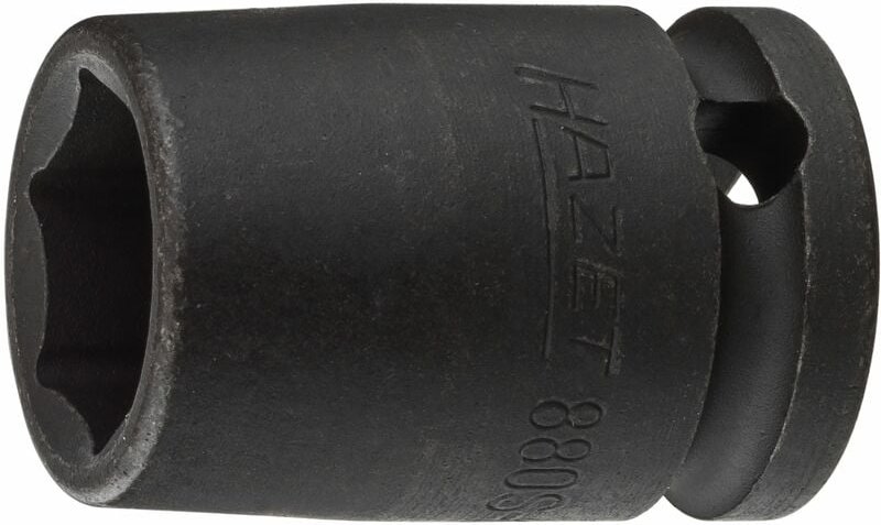 Schlag-, Maschinenschrauber Steckschlüsseleinsatz 880S-7 ∙ 3/8 Zoll (10 mm) Vierkant hohl ∙ Außen Sechskant-Tractionspro...