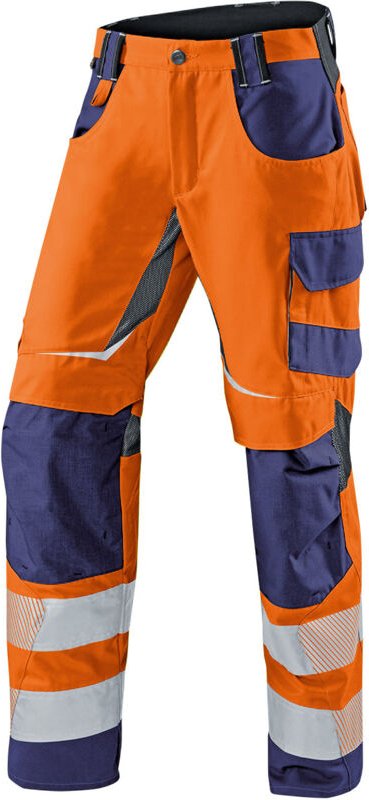 Kübler Sommerhose reflectiq psa 2 warnorange/dunkelblau Gr. 50
