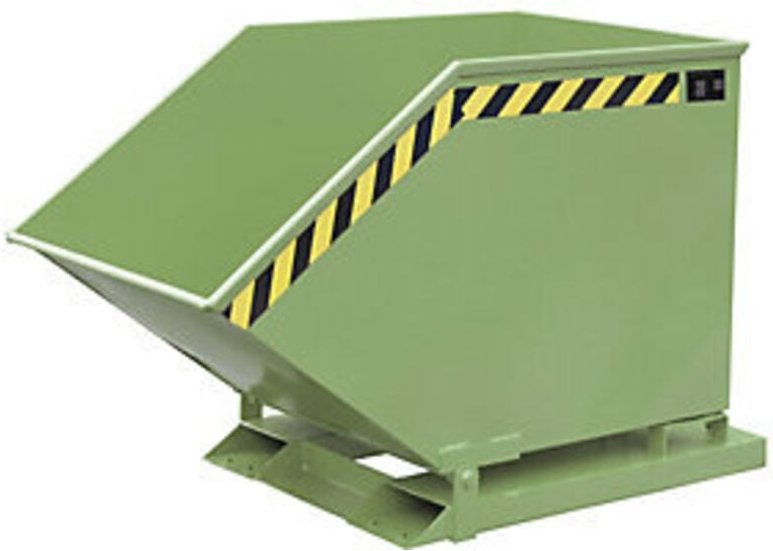 Bauer Kippmulde KK 400, lackiert, Resedagrün