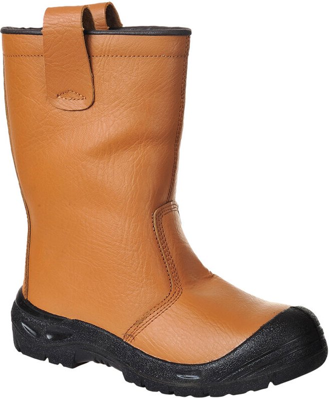 Sicherheitsstiefel Rigger S3 CI mit Überkappe Bronze 47