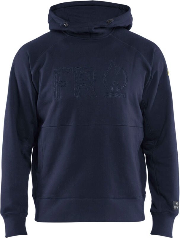Arbeitskapuzen-Sweatshirt feuerhemmend 3478 - Marine 4XL