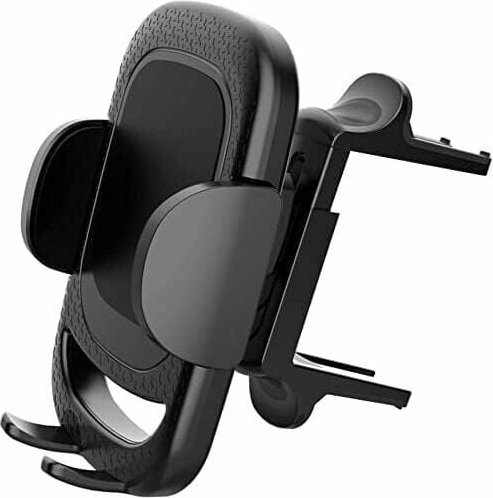 Runder Autotelefonhalter mit Lüftungsschlitz, einfach zu installieren, stabil, 360° drehbar