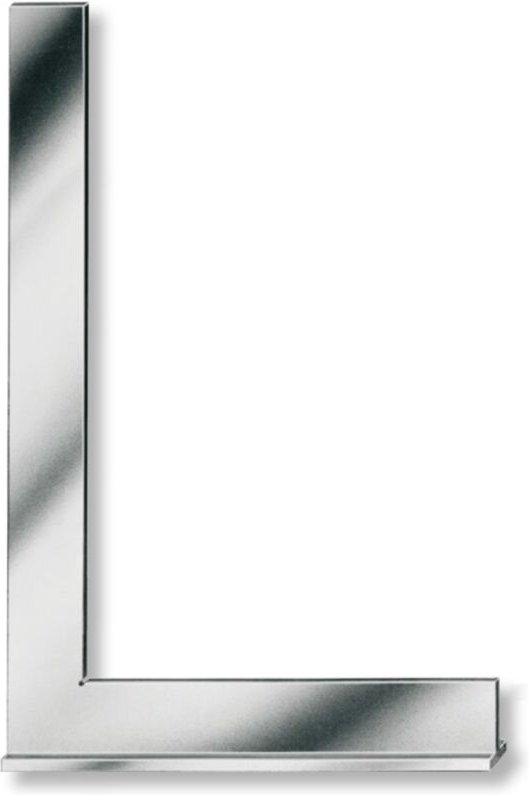 Schlosserwinkel mit Anschlag Normalstahl 100x70 mm