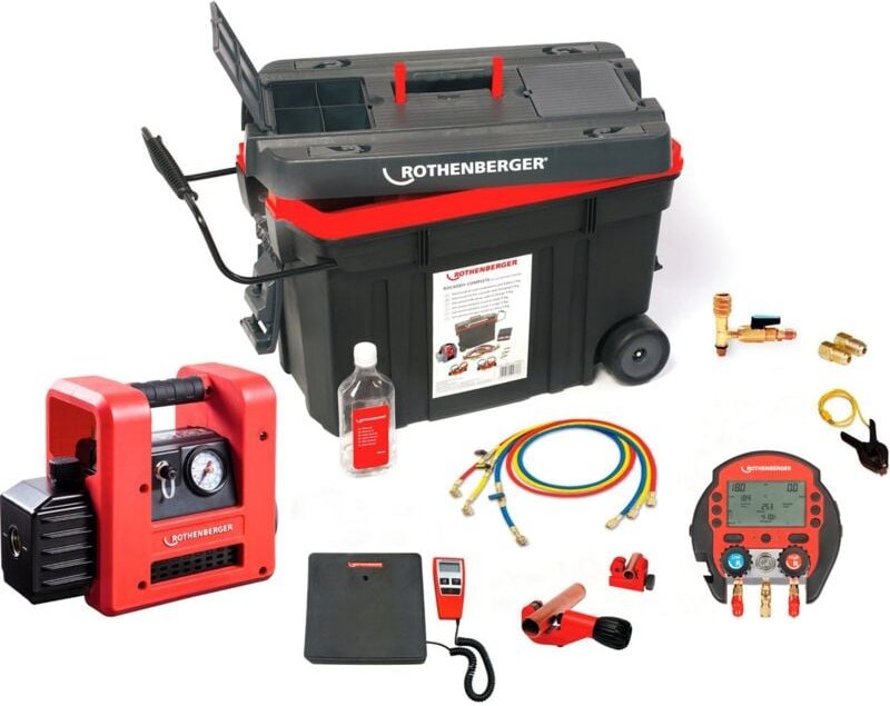 Rothenberger - Kälte/Klima-Komplettset rocaddy 120 R32 Digital