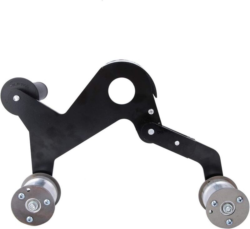 Rohrbandschleifer, Rohrbandschleifer-Polierer, 270°-Schleifbereich für Winkelschleifer Typ 100 aus Edelstahlrohr