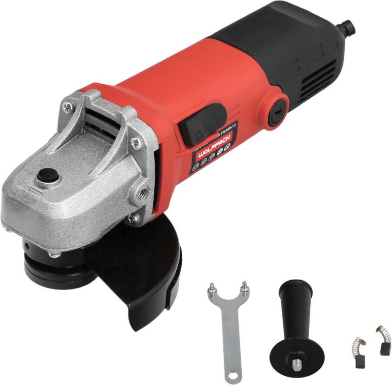 Schleifer 500 Watt. ø 115 mm. 12.000 r.p.m. Welle m14 verstellbarer Scheibenschutz, Anlaufschutz