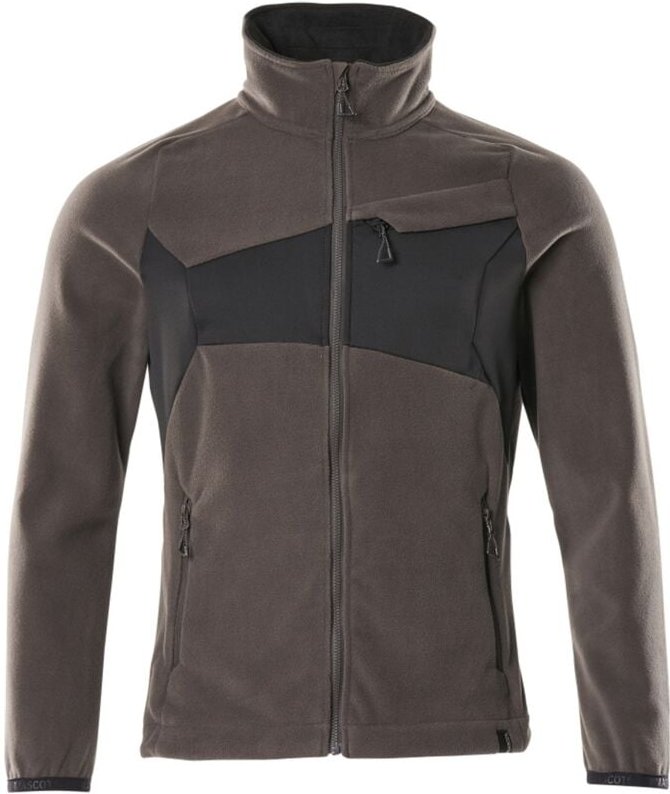 Mascot Accelerate Fleecejacke 18303-137 Gr. 4XL dunkelanthrazit/schwarz