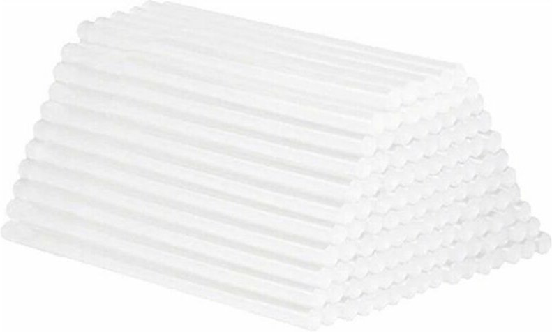 Verpackung für Heißklebestifte, 100 Stück, 7 mm x 100 mm, Mini-Heißklebestifte