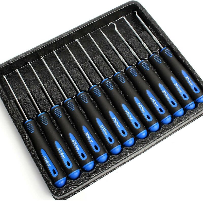 Präzisionsschraubendreher Set 12-tleilig mit Kreuz Schlitz Innensechsrund Schraubendreher Satz - Xpotool