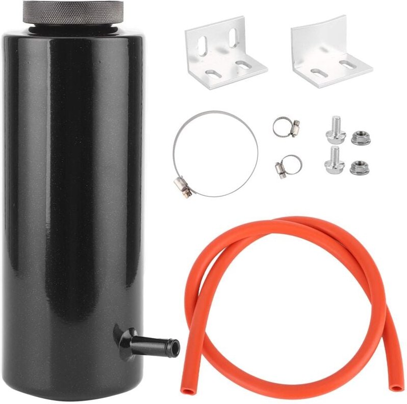 Zoternen - Universalauto Kühler Kühlmitteltank 800ml Kühlmittel-Ausgleichsbehälter Überlauf Ölbehälter Tank Kühlbehälter...