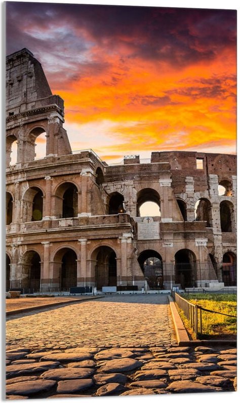 Glasschneidebrett 30x52 Colosseum