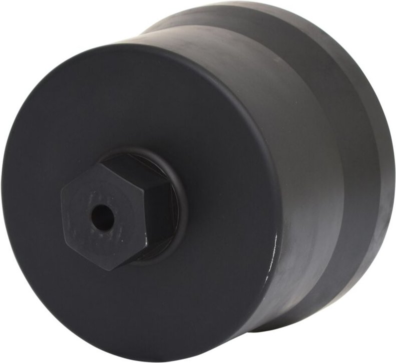 Ks Tools Achsmuttern-Schlüssel mit Führungsbund für Iveco, 110 mm