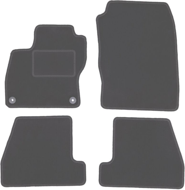 Graphit-Fußmatten für: Ford Focus MK3 Fließheck, Limousine, Kombi (2010-2018)