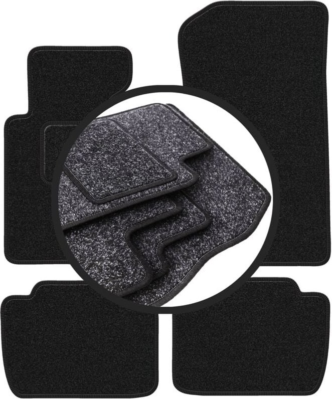 ANTHRA Autofußmatten für: BMW 3 E46 Kompakt, Coupé, Limousine, Kombi, Touring (1998-2007)