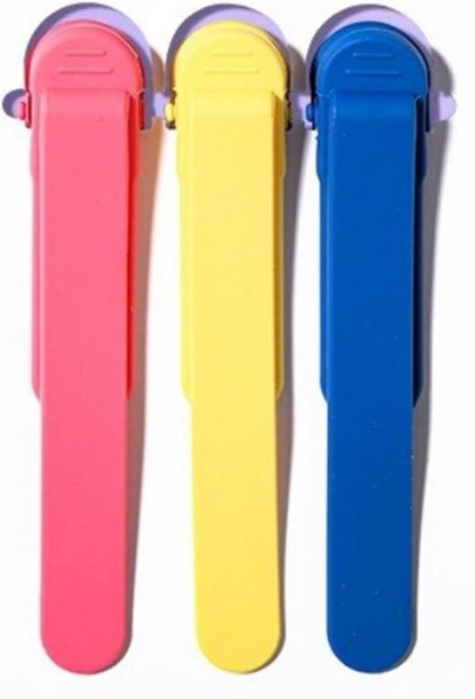3 Stück Lesezeichen, Automatisches Lesezeichen in Rot, Gelb & Blau, Lesezeichen Magnetisch für Bücher, Bookmark für Lese...