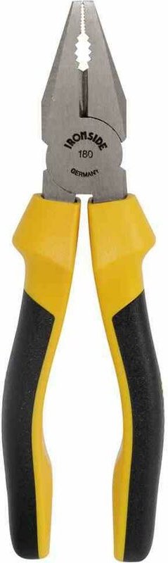 Kombizange 180 mm poliert 2-Komponenten-Griff