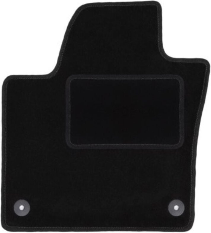 Fahrermatte schwarz für: Seat Alhambra II Minivan (2010-)