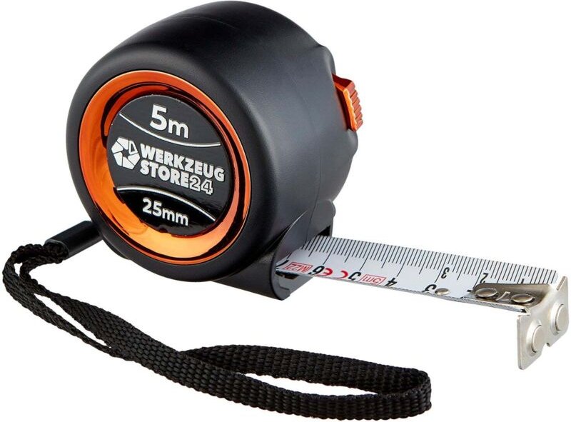 WS24 Taschen-Bandmaß 5 m x 25 mm - WS24-100118