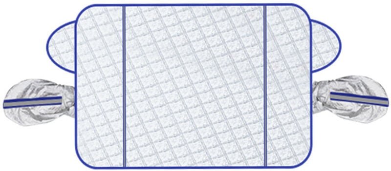 Windschutzscheiben-Autoabdeckung, wasserdicht, faltbar, mit magnetischem Sonnenschutz, Frostschutz, Frontscheibe für Aut...