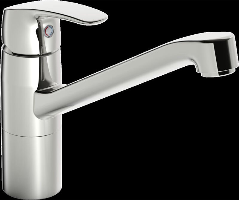 Pinto Küchenarmatur, Standmontage, 12 l/min, chrom, - Hansa