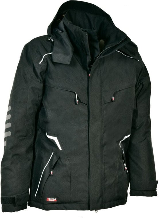 Cofra Winter-Arbeitsjacke wasserdicht Igarka 200 g/m² Schwarz 50