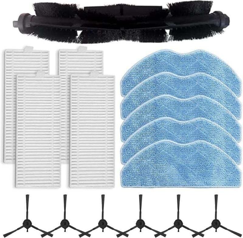 Staubsauger-Ersatzzubehör für Tefal für X-Plorer Serie 75 S+ RG8597W, inkl. 1 Hauptwalzenbürste, 4