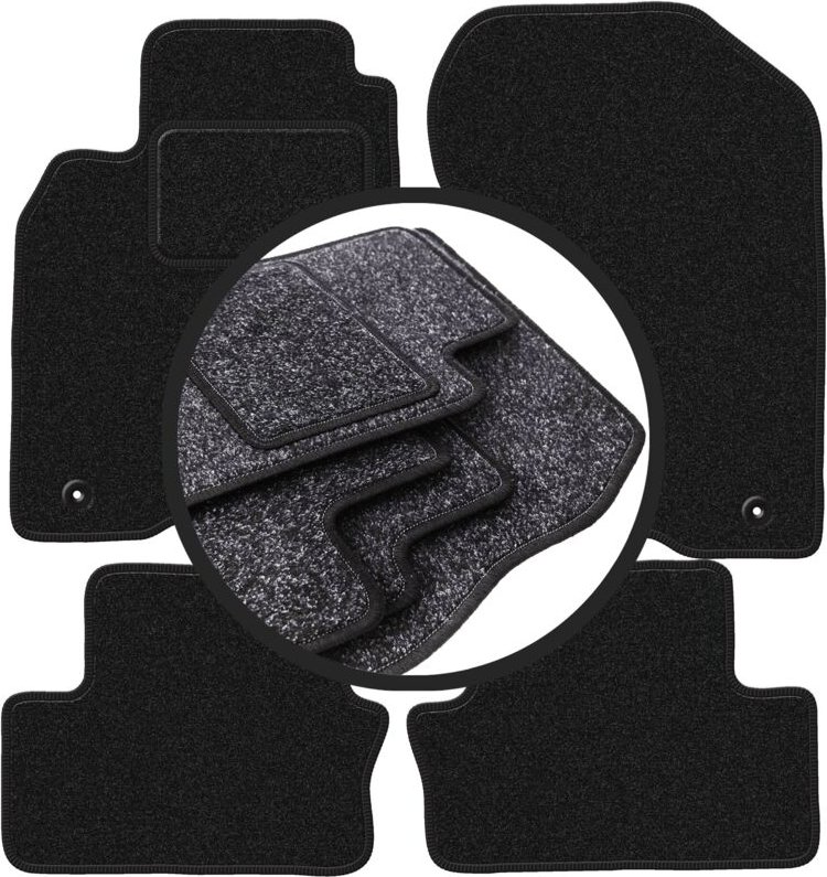 ANTHRA Auto-Fußmatten für: Honda Insight II Fließheck (2009-2014)