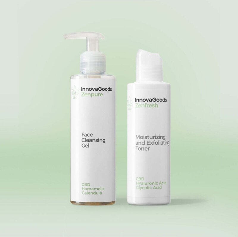 Face cleansing duo pack cbd innovagoods