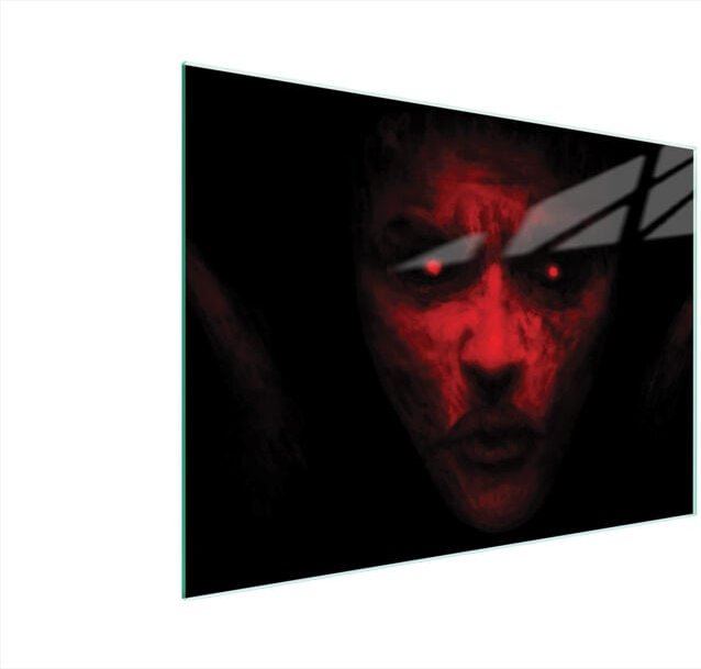 Glasschneidebrett 40x30 Face