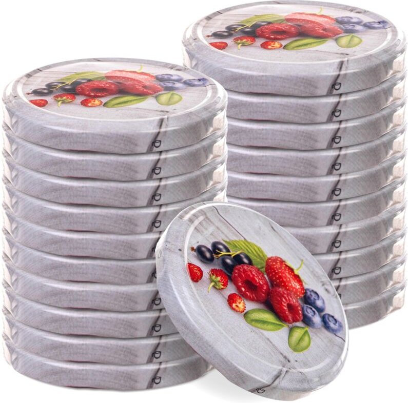 Einmachglas-Deckel Fi82, Einmachglas-Verschlüsse, Verschluss, Konserven, 20x - Kadax