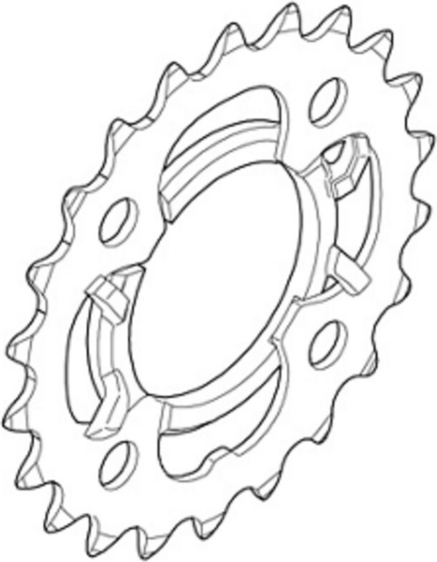 Shimano 22T FC-M361 Kettenblatt