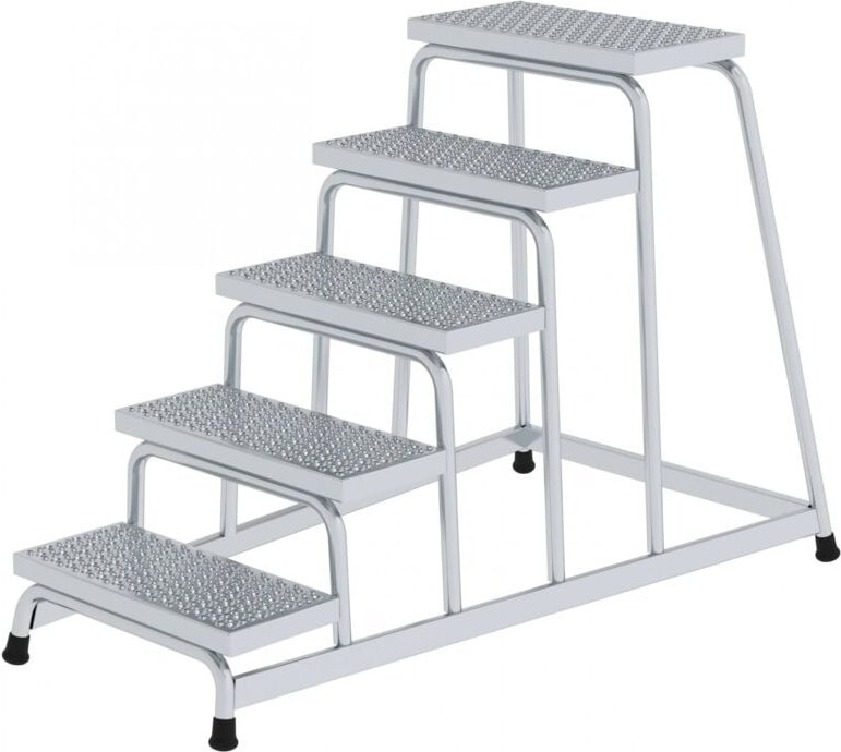 Munk - Günzburger Steigtechnik Arbeitspodest starr R13 5 Stufen - 051034