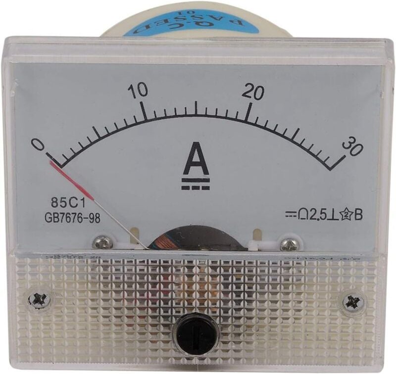 85C1-A – 30 A Analogmessgerät, mechanische Gleichstrom-Amperemeter