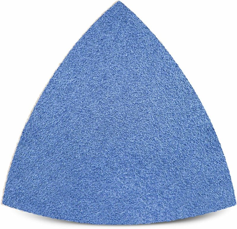 Blue Klett-Schleifblätter, 82 mm, f. Deltaschleifer, Zirkonkorund (25 Stk.) K120 - Menzer