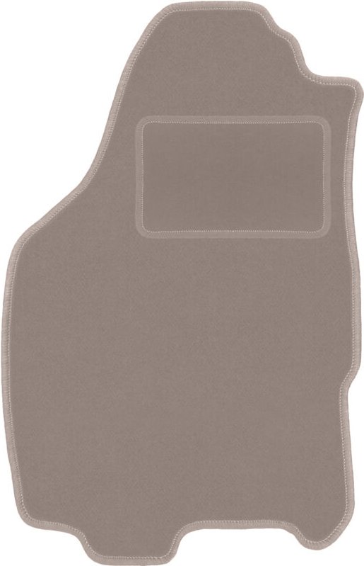 Beige Fahrermatte für: Lancia Ypsilon II Fließheck (2003-2011)